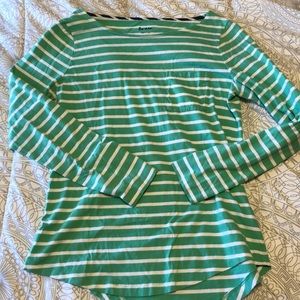 BODEN 3/4 SLEEVE GREEN TOP